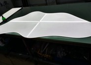 LED Panel Backlit Counter Island